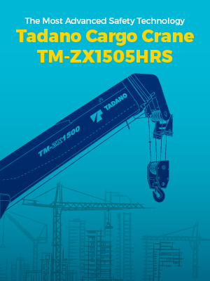 Tadano Utamakan Keamanan Pada Cargo Crane TM-ZX1505HRS
