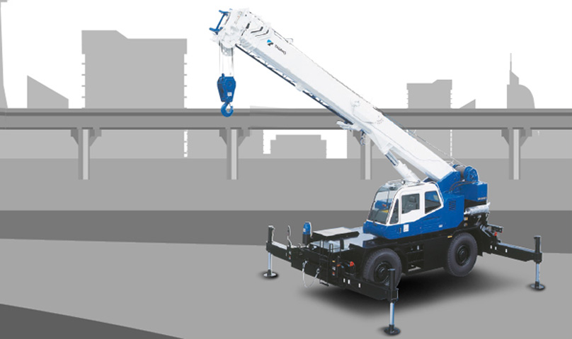 Tadano Rough Terrain Crane GR-300EX, Crane Terbaik untuk Sektor Konstruksi
